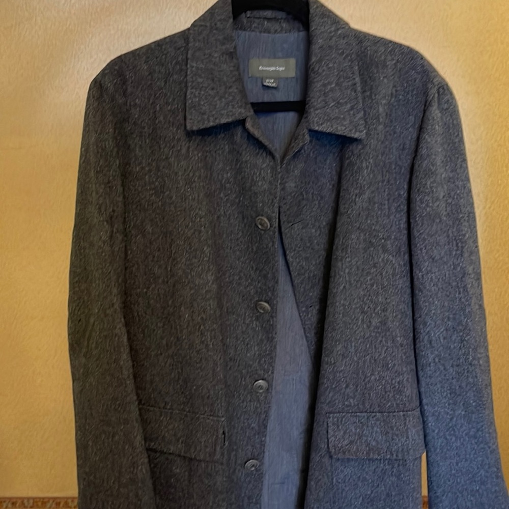 Ermenegildo Zegna cashmere men coat size M/50